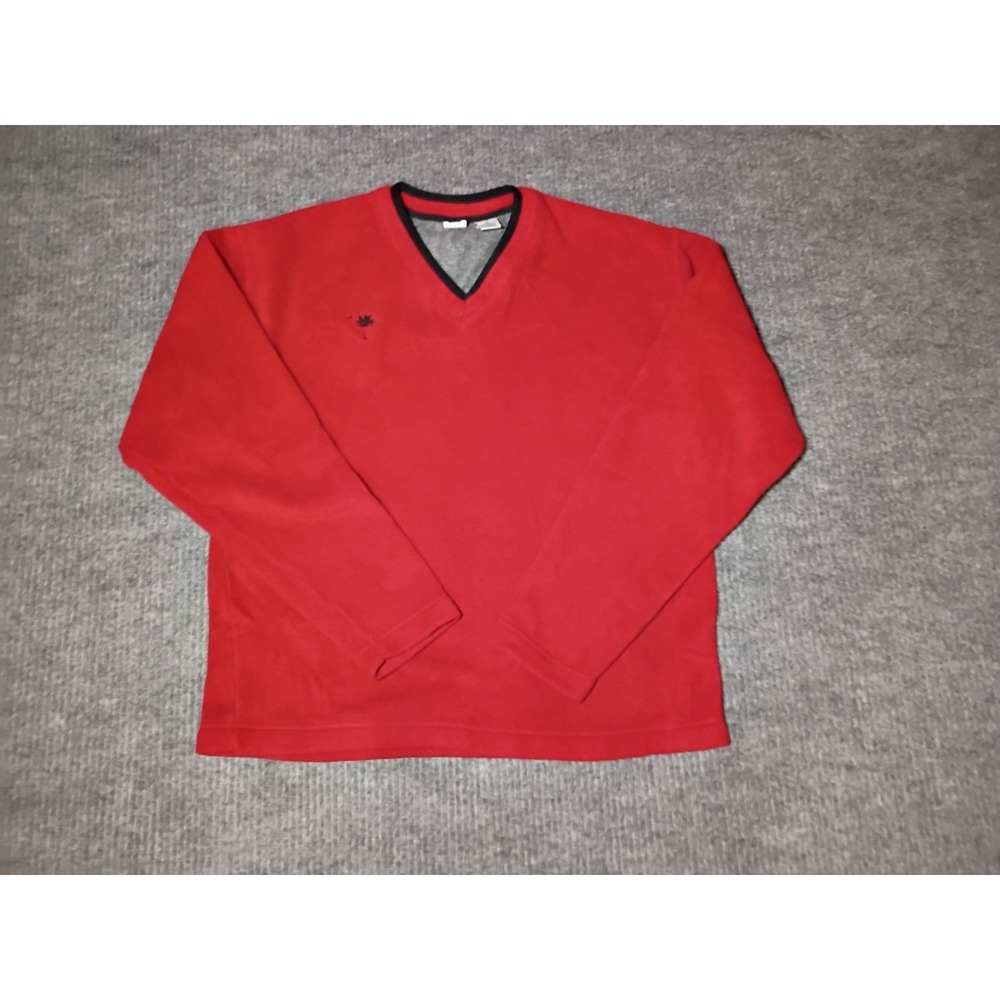 Vintage Gap Factory Store Men's V-Neck Fleece Sweater South Carolina Logo Size S